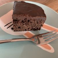 Brownie at Aloha Vegan Bakery in Zoetermeer
