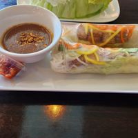 Fresh spring rolls with tofu at Bay Fusion in Spring