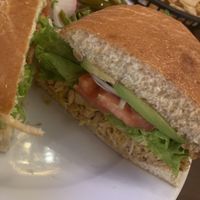 Jackfruit Torta Close-Up  at Madre Tierra in Upland