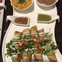 Potato “tacos” at Madre Tierra in Upland