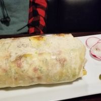 California burrito.❤  Huge! at Madre Tierra in Upland