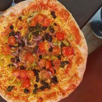 Pizza Vegetariana at Osteria L'Orena in Leipzig