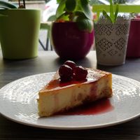 Cheesecake at Bien-être et Petit Plat in Marseille