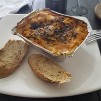 Vegan lasagne 🤤 at Masala in Pereira