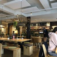 inside  at Bagels & Beans in Roermond