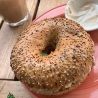 Bagel at Bagels & Beans in Roermond
