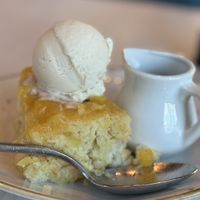 Amazing bread pudding   at Walt Disney World - Sebastian's Bistro in Lake Buena Vista