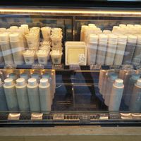 Soy milks and yoghurt at Soypresso 二吉軒豆乳 - Yongkang St in Taipei