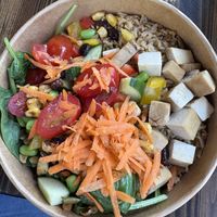 Create your own bowl with Tofu  at The Chopped Leaf in Brandon