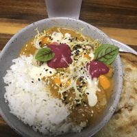 Vegan butter chicken at TVX in Toronto