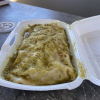 Potato burrito  at Adriana's in Cottonwood