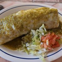 The "vegan burrito" as Adriana called it! at Adriana's in Cottonwood