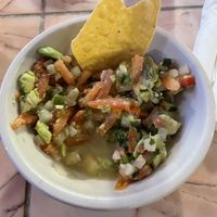 Freshly made guacamole  #Veganuary at Adriana's in Cottonwood