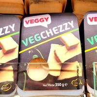 Vegan cheese at Salı Pazarı in Istanbul