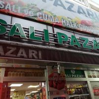 Outside at Salı Pazarı in Istanbul