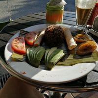 Vegan Tipico at Sano Banano in Montezuma