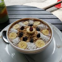 Bowl mit Kakao at Sano Banano in Montezuma