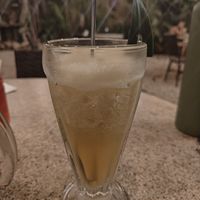 Ginger Lemonade at Sano Banano in Montezuma