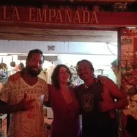 The Dream Team! at La Empanada in Mazunte