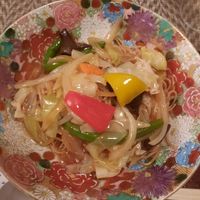 Fried Noodles at Marichou-K in Kanazawa