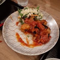 I already started eating, sorry at Marichou-K in Kanazawa