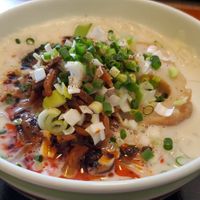 Behold! The soymilk ramen (without additional toppings added yet) at Marichou-K in Kanazawa