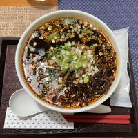Ramen with mushroom and tofu added!  at Marichou-K in Kanazawa
