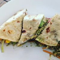 Quesadilla at Karma Cafe in Palolem