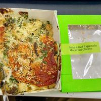 Vegan Kale and Red Tapenade Macaroni Cheese  at Pret A Manger - Trafalgar Square in London