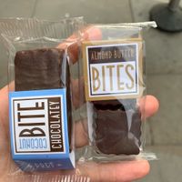 Sweet bites at Pret A Manger - Trafalgar Square in London