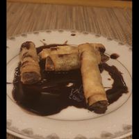 Cigares au chocolat  at Koulchi Zine in Marrakech