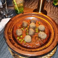 Meatball tajine at Koulchi Zine in Marrakech