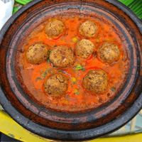 Vegan tagine at Koulchi Zine in Marrakech