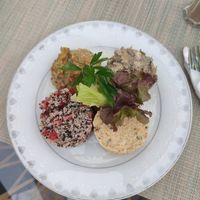 Sharing plate   at Koulchi Zine in Marrakech