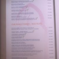 Preise extrem hoch.für eine pastilla habe ich bislang nicht mehr als 5€ gezahlt-hier mindestens 9€.veganen Burger hatten sie garnicht und Karte wurde dezimiert  at Koulchi Zine in Marrakech