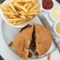 Vegan Burger  at Koulchi Zine in Marrakech