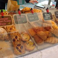 Street market at Epicurieus in The Hague