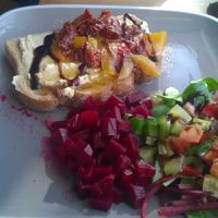 Country bumpkin light bite at Caffè No 3 @ Home in Durham