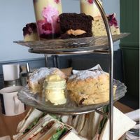 Full vegan absolutely delicious afternoon tea  at Caffè No 3 @ Home in Durham