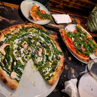 Vegan pizzas at Sotto at Sotto in Berlin