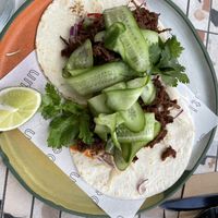 Vegan brunch tacos   at Untied in Sydney