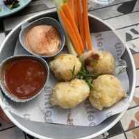 Vegan brunch cauliflower bites  at Untied in Sydney