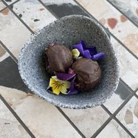 Vegan brunch truffles   at Untied in Sydney