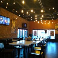 Seating area at Firecrust in Lloydminster