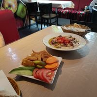 Foul + veggies at Vegan Food Revolution in Cologne