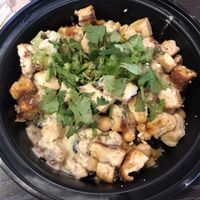 Yummy vegan bowl with rice & tofu + much more at CoreLife Eatery  in Lafayette