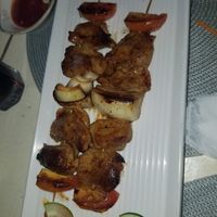 vegan BBQ skewers at White Banana Beach Club in Siargao