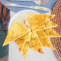 Hummus at White Banana Beach Club in Siargao