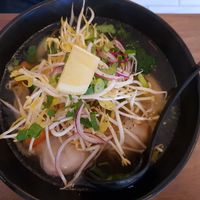 Vegan dumplings Pho at Saigon Soul in Ascot Vale