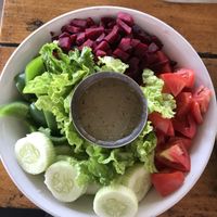 Vegan Buddha bowl  at Holy Rabbit in Varkala